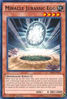 Miracle Jurassic Egg [SR04-EN011] Common | Mega City Incorporated