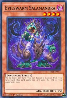 Evilswarm Salamandra [SR04-EN015] Common | Mega City Incorporated