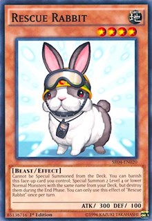 Rescue Rabbit [SR04-EN020] Common | Mega City Incorporated