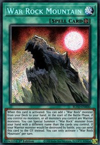 War Rock Mountain [BLVO-EN000] Secret Rare | Mega City Incorporated