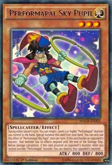 Performapal Sky Pupil [MACR-EN002] Rare | Mega City Incorporated