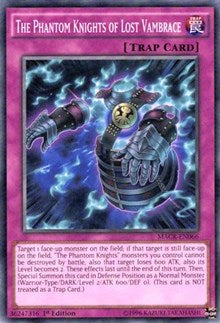 The Phantom Knights of Lost Vambrace [MACR-EN066] Common | Mega City Incorporated