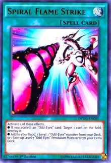 Spiral Flame Strike [DPDG-EN001] Ultra Rare | Mega City Incorporated