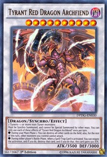 Tyrant Red Dragon Archfiend [DPDG-EN030] Ultra Rare | Mega City Incorporated