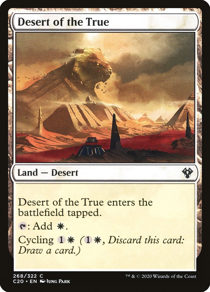 Desert of the True [Commander 2020] | Mega City Incorporated