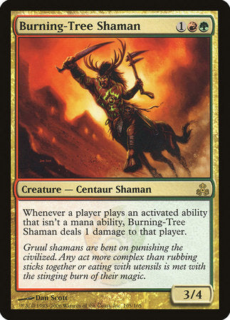 Burning-Tree Shaman [Guildpact] | Mega City Incorporated