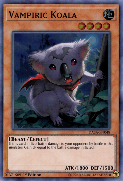 Vampiric Koala [DASA-EN048] Super Rare | Mega City Incorporated