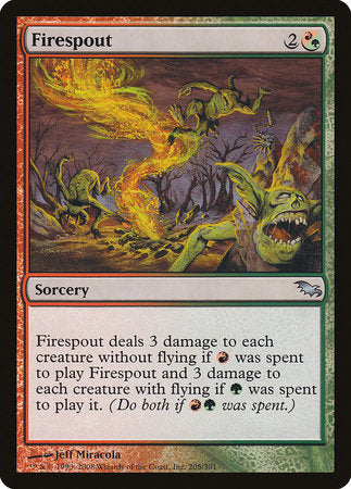 Firespout [Shadowmoor] | Mega City Incorporated