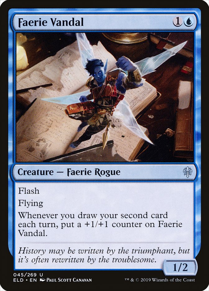 Faerie Vandal [Throne of Eldraine] | Mega City Incorporated