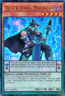 Black Fang Magician [PEVO-EN004] Ultra Rare | Mega City Incorporated