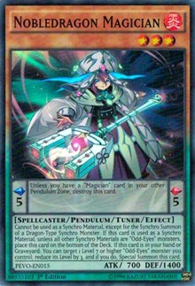 Nobledragon Magician [PEVO-EN015] Super Rare | Mega City Incorporated