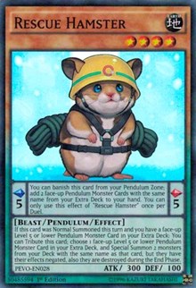 Rescue Hamster [PEVO-EN028] Super Rare | Mega City Incorporated