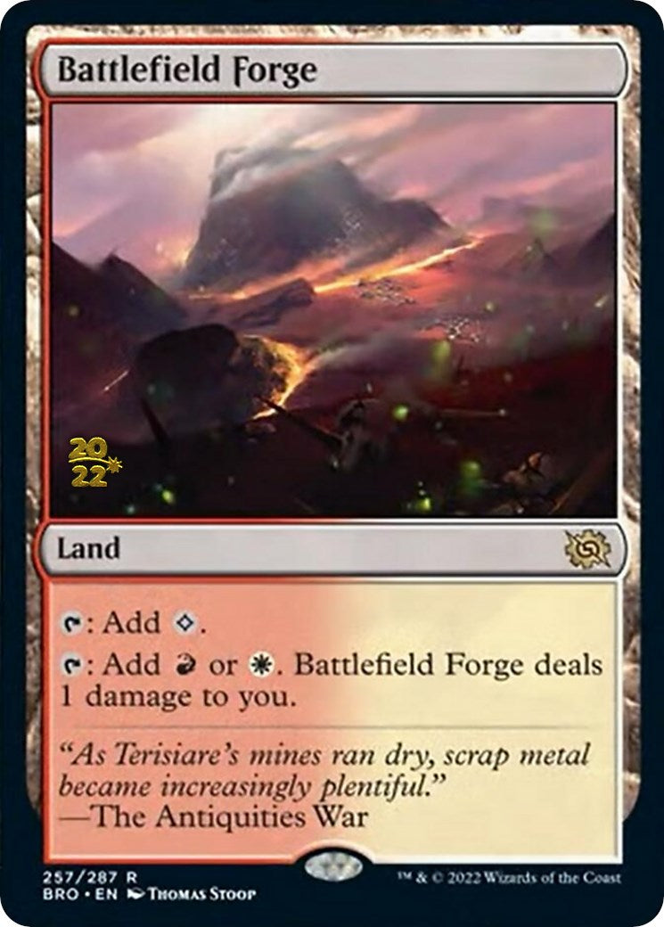 Battlefield Forge [The Brothers' War: Prerelease Promos] | Mega City Incorporated