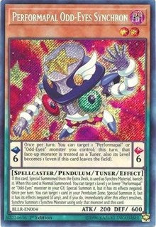 Performapal Odd-Eyes Synchron [BLLR-EN004] Secret Rare | Mega City Incorporated