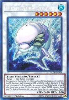 White Aura Dolphin [BLLR-EN019] Secret Rare | Mega City Incorporated