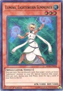 Lumina, Lightsworn Summoner [BLLR-EN038] Ultra Rare | Mega City Incorporated