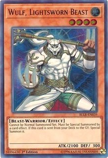 Wulf, Lightsworn Beast [BLLR-EN039] Ultra Rare | Mega City Incorporated