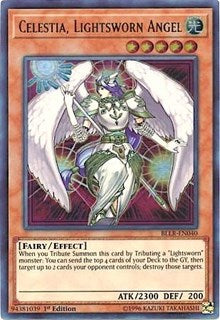 Celestia, Lightsworn Angel [BLLR-EN040] Ultra Rare | Mega City Incorporated