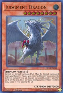 Judgment Dragon [BLLR-EN041] Ultra Rare | Mega City Incorporated