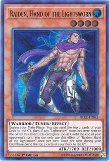 Raiden, Hand of the Lightsworn [BLLR-EN042] Ultra Rare | Mega City Incorporated