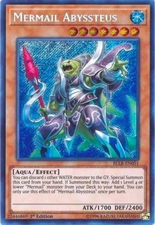 Mermail Abyssteus [BLLR-EN051] Secret Rare | Mega City Incorporated