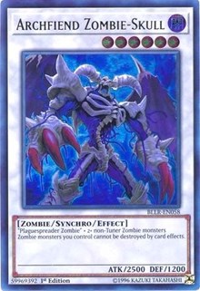 Archfiend Zombie-Skull [BLLR-EN058] Ultra Rare | Mega City Incorporated