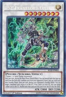 PSY-Framelord Omega [BLLR-EN061] Secret Rare | Mega City Incorporated