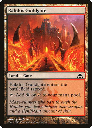 Rakdos Guildgate [Dragon's Maze] | Mega City Incorporated