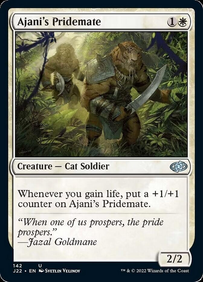 Ajani's Pridemate [Jumpstart 2022] | Mega City Incorporated