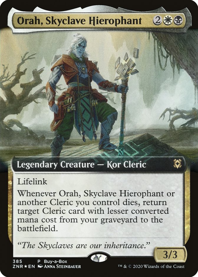 Orah, Skyclave Hierophant (Buy-A-Box) [Zendikar Rising] | Mega City Incorporated