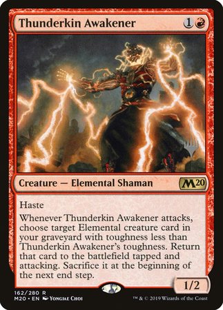 Thunderkin Awakener [Core Set 2020 Promos] | Mega City Incorporated