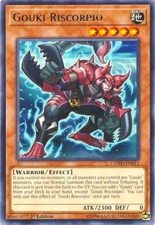 Gouki Riscorpio [COTD-EN011] Rare | Mega City Incorporated