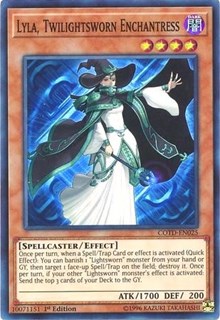 Lyla, Twilightsworn Enchantress [COTD-EN025] Super Rare | Mega City Incorporated