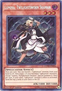 Lumina, Twilightsworn Shaman [COTD-EN026] Secret Rare | Mega City Incorporated