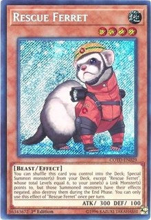 Rescue Ferret [COTD-EN029] Secret Rare | Mega City Incorporated