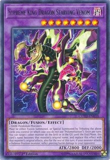 Supreme King Dragon Starving Venom [COTD-EN038] Rare | Mega City Incorporated