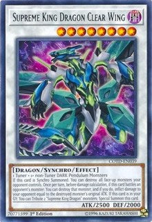 Supreme King Dragon Clear Wing [COTD-EN039] Rare | Mega City Incorporated