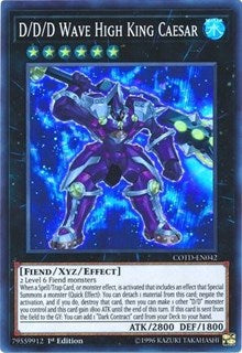 D/D/D Wave High King Caesar [COTD-EN042] Super Rare | Mega City Incorporated