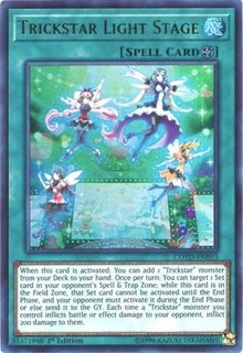 Trickstar Light Stage [COTD-EN053] Ultra Rare | Mega City Incorporated