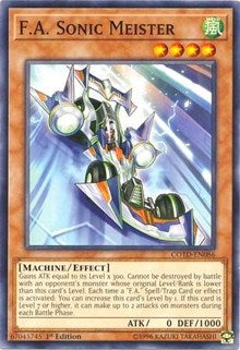 F.A. Sonic Meister [COTD-EN086] Common | Mega City Incorporated