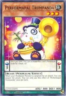 Performapal Trumpanda [COTD-EN095] Common | Mega City Incorporated