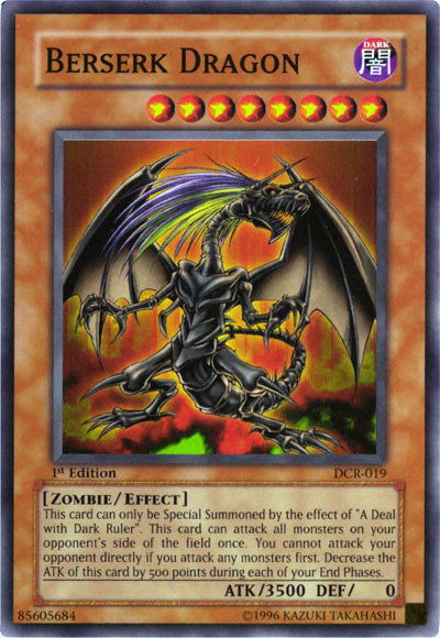 Berserk Dragon [DCR-019] Super Rare | Mega City Incorporated