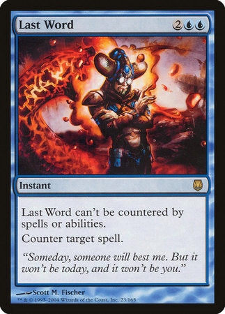 Last Word [Darksteel] | Mega City Incorporated