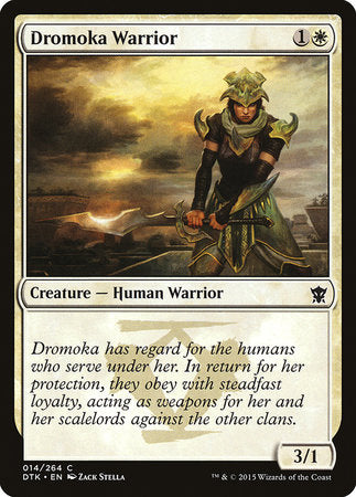 Dromoka Warrior [Dragons of Tarkir] | Mega City Incorporated