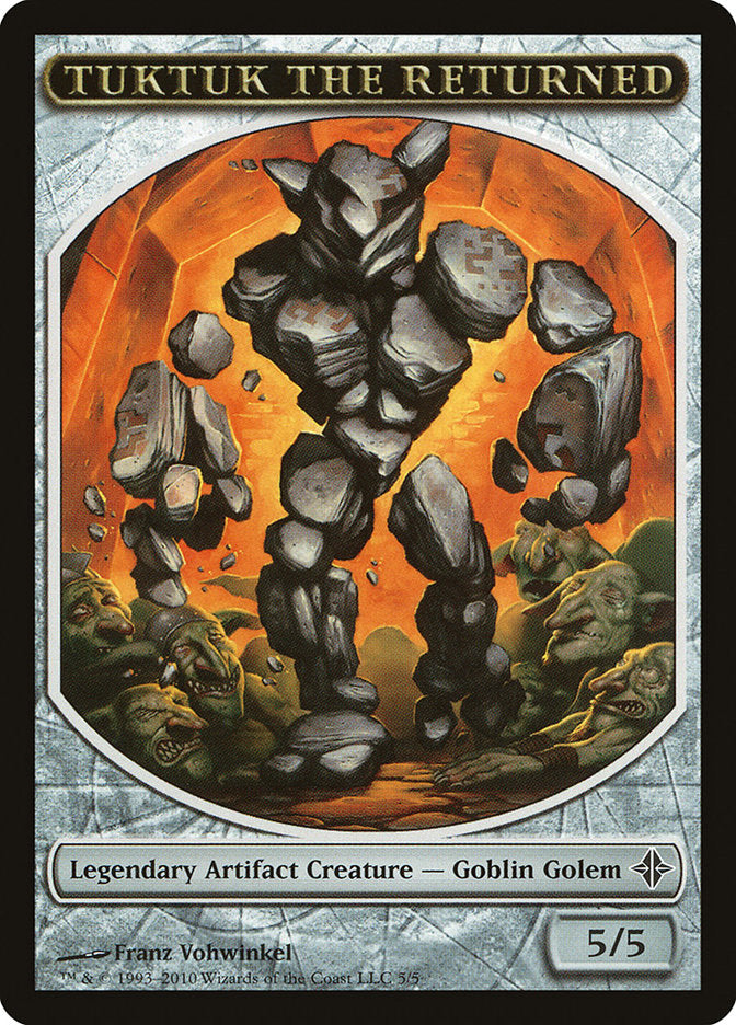 Tuktuk the Returned [Rise of the Eldrazi Tokens] | Mega City Incorporated