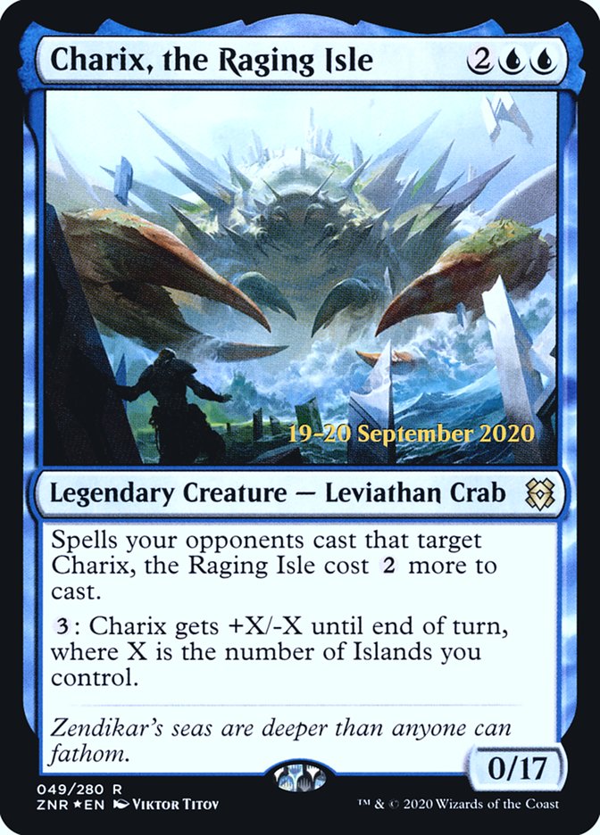 Charix, the Raging Isle  [Zendikar Rising Prerelease Promos] | Mega City Incorporated