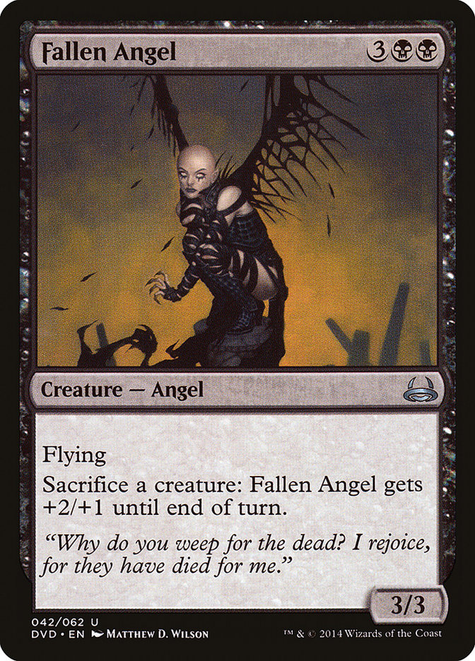 Fallen Angel (Divine vs. Demonic) [Duel Decks Anthology] | Mega City Incorporated