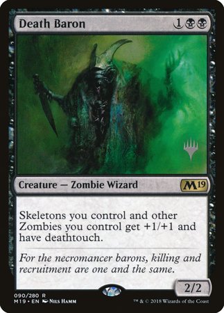 Death Baron [Core Set 2019 Promos] | Mega City Incorporated