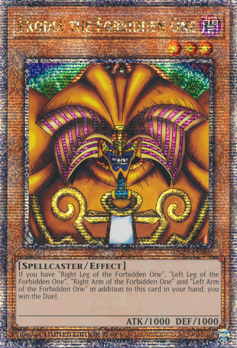 Exodia the Forbidden One [TN23-EN002] Quarter Century Secret Rare | Mega City Incorporated