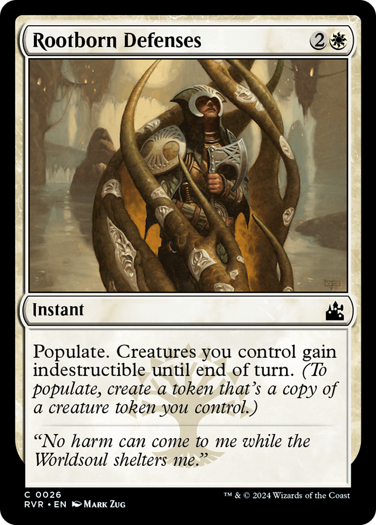 Rootborn Defenses [Ravnica Remastered] | Mega City Incorporated